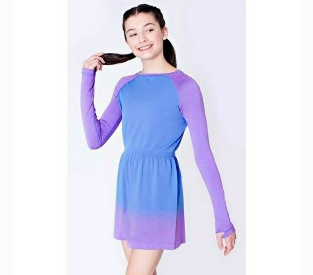 Ivivva Girls Dress Officially Awesome SZ 14 Blue